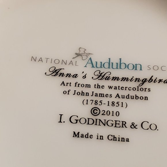 Teapot Godinger National Audubon Hummingbird 2010 - Picture 5 of 5